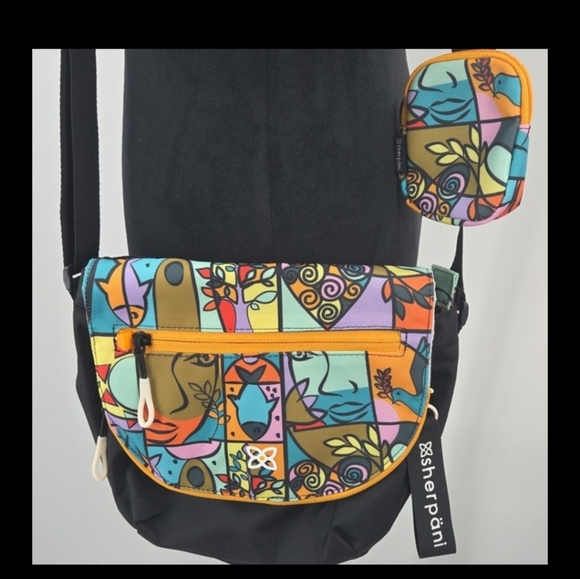 Colorful Artistic Crossbody Bag Anti Theft - Picture 10 of 15
